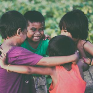 niños jugando